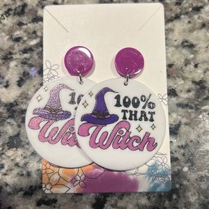 100% That Witch Earrings New